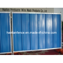 Colorful Temporary Steel Hoarding Used for Construction Sites